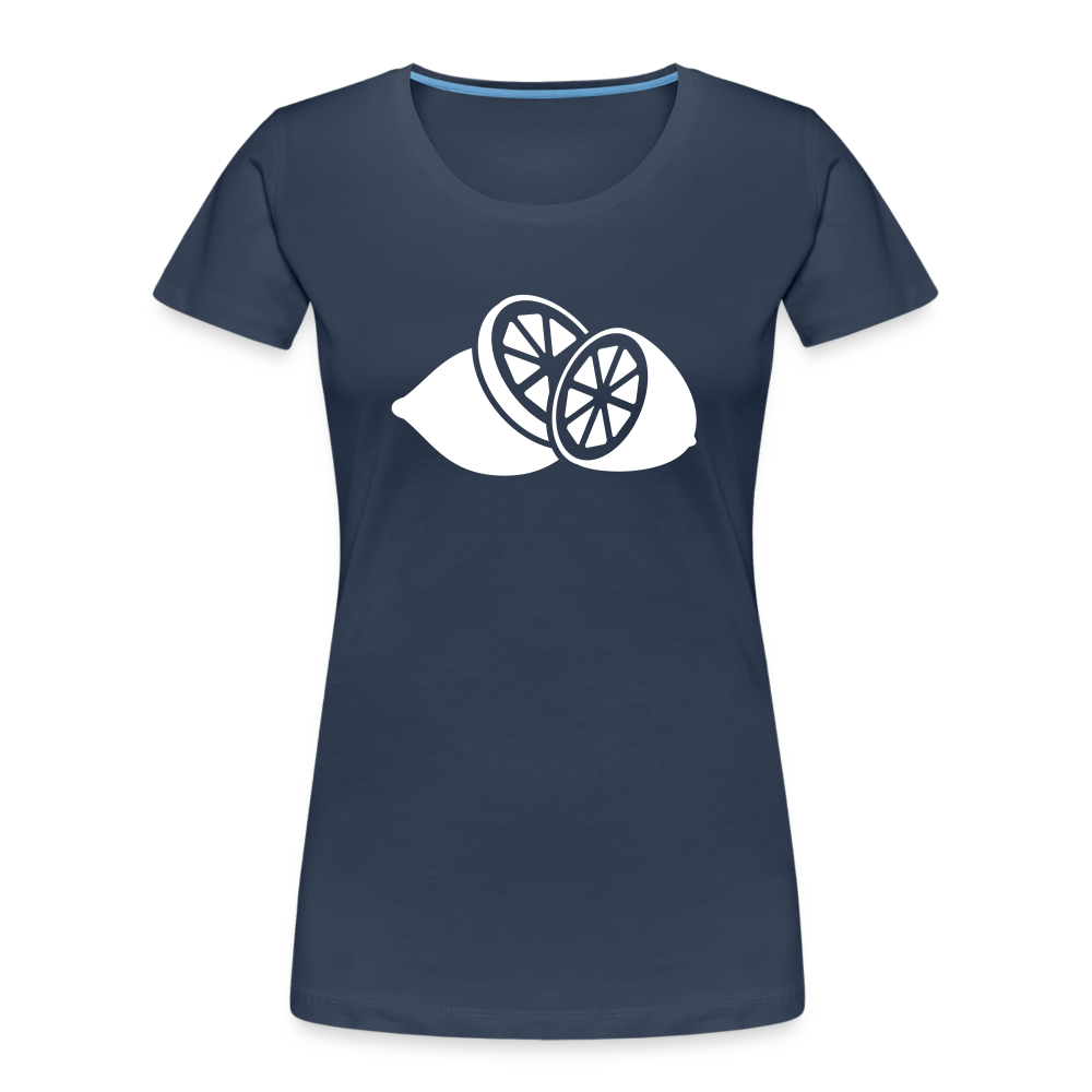 Frauen Premium Bio T-Shirt - Navy