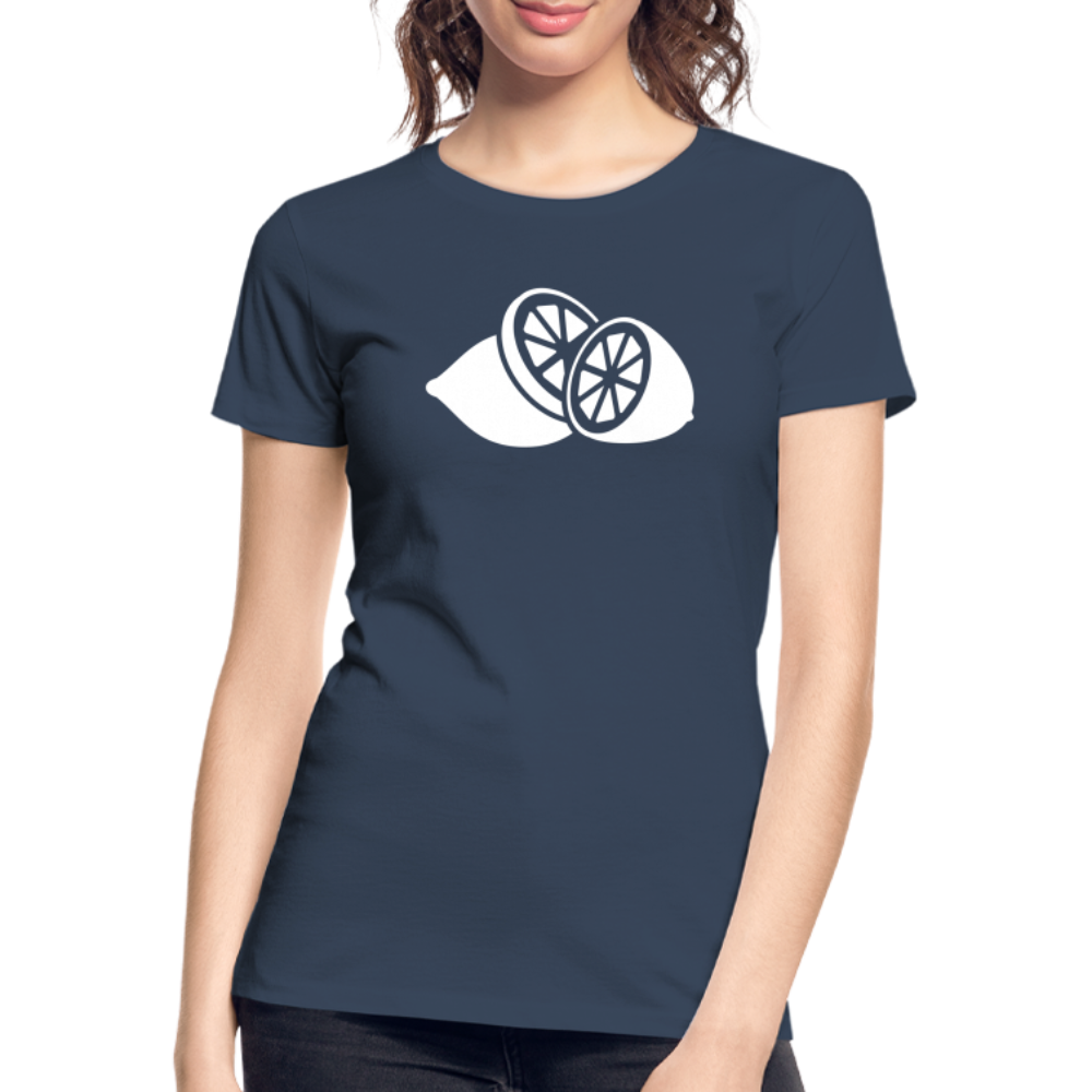 Frauen Premium Bio T-Shirt - Navy