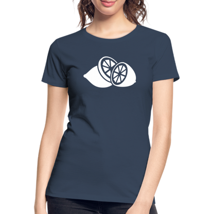 Frauen Premium Bio T-Shirt - Navy