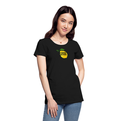 Frauen Premium Bio T-Shirt - Schwarz