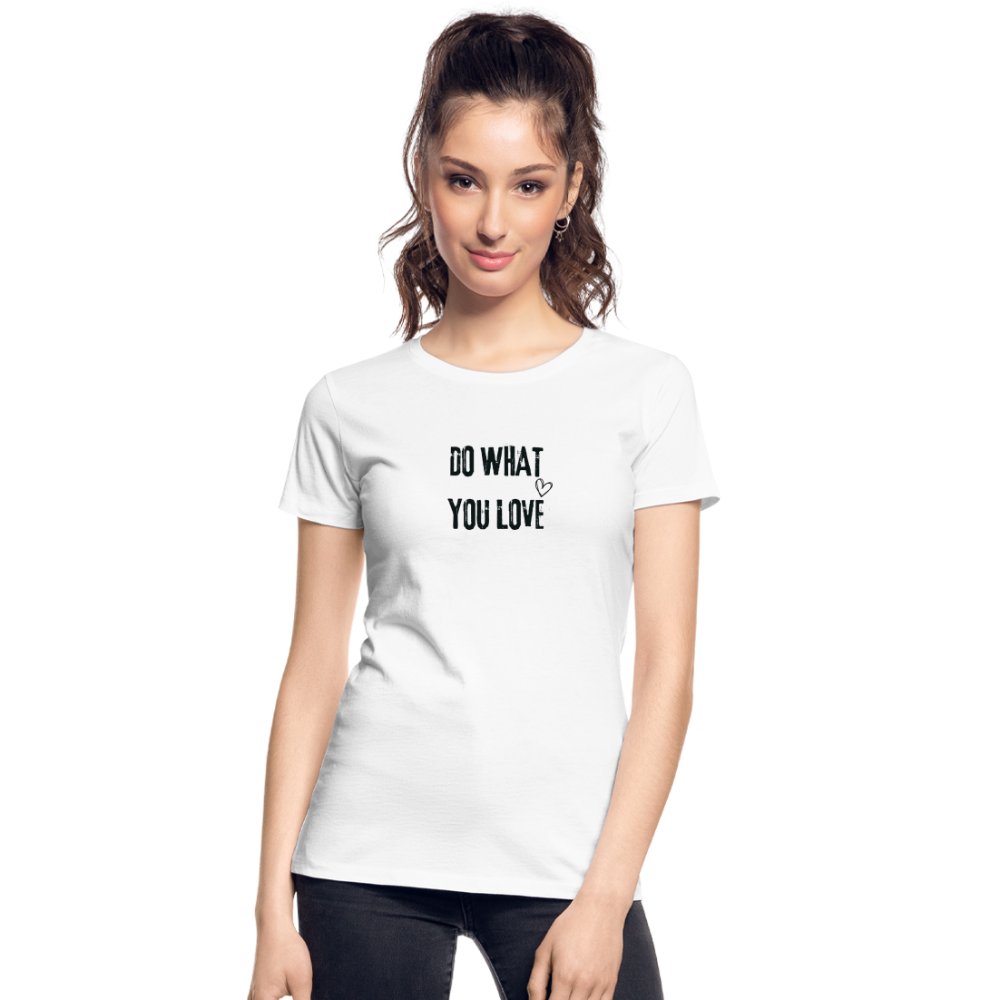 Frauen Premium Bio T-Shirt - weiß