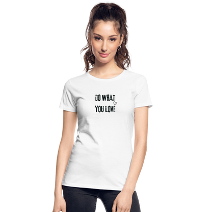 Frauen Premium Bio T-Shirt - weiß