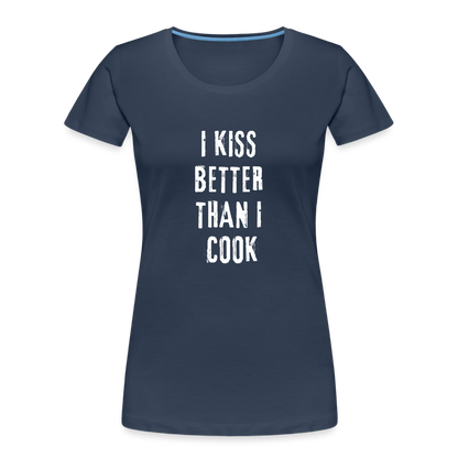 Frauen Premium Bio T-Shirt - Navy